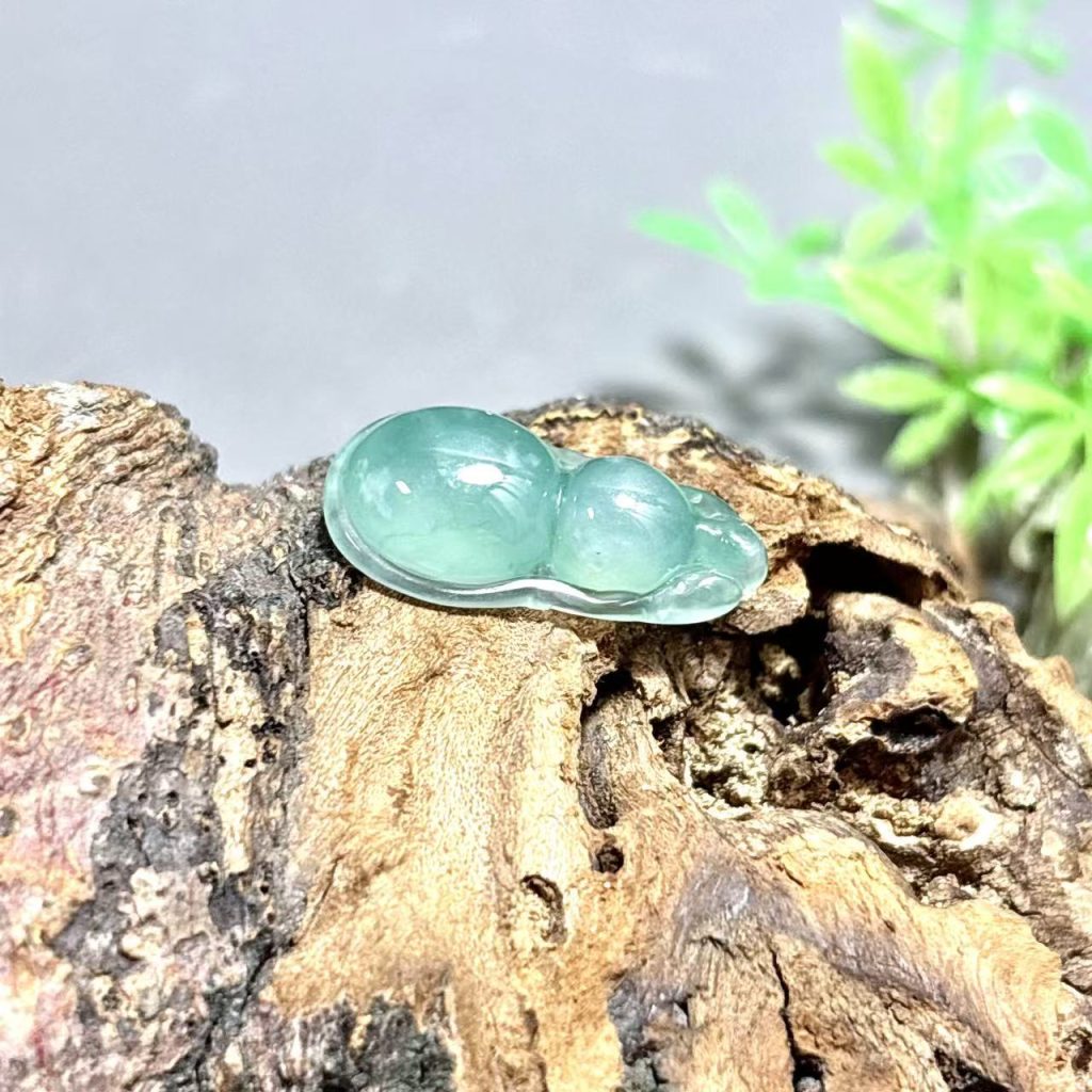 危料蓝水葫芦小吊坠